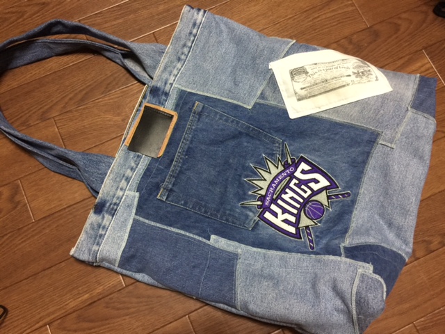 スポーツ観戦にも最適 パッチワーク調トートバッグの作り方 島人 しまんちゅ ゆんたかー日記